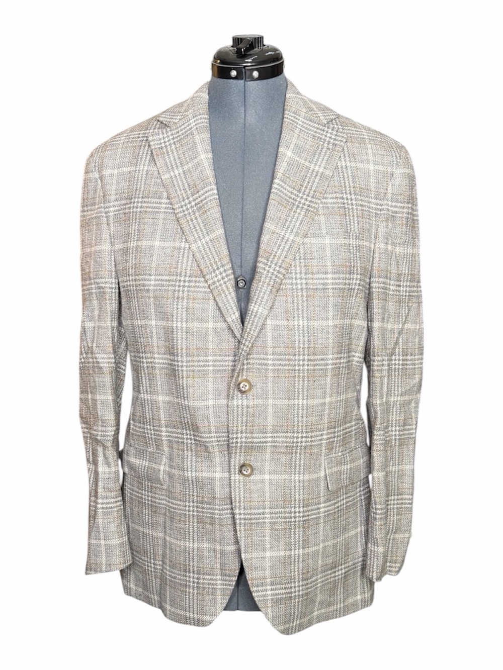 $ 798 Jack Victor Esprit Men's Textured Wool Blend Sport Coat Grey Size 42R